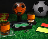 Soccer Ball Whiskey Decanter Set. Unique Gifts for Men or Dad, Home Bar Gifts. Football Liquor Alcohol, Bar Tumbler, Alcohol Decanter Set