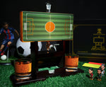 Soccer Field Whiskey Decanter Set. Unique Gifts for Men or Dad, Home Bar Gifts. Football Liquor alcohol, Bar Tumbler, Alcohol Decanter Set