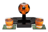 Soccer Ball Whiskey Decanter Set. Unique Gifts for Men or Dad, Home Bar Gifts. Football Liquor Alcohol, Bar Tumbler, Alcohol Decanter Set