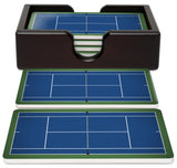 Tennis Ceramic Coaster with Holder