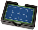 Tennis Ceramic Coaster with Holder