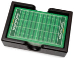 Football Ceramic Coasters with Holder