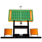 Football Field Whiskey Decanter Set. Unique Gifts for Men or Dad, Home Bar Gifts. Football Liquor Alcohol, Bar Tumbler, Alcohol Decanter Set