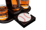 Baseball Bat Whiskey Decanter Set for Men With Baseball Ball Whiskey Glass Set of 2. Baseball Liquor Decanter, Gift for Men. Alcohol Decanter Set