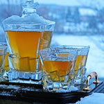 Whiskey Glass Ice Glacier