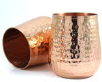 Stemless Copper Cup 2pack set