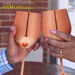 Wine Glass Copper 2pack set