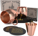 Hammered Barrel Copper 2pack set