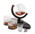 Globe Decanter 2 Glass Set