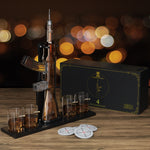 AK47 Gun Decanter 4 Glass Set