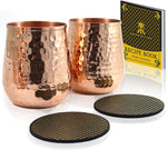 Stemless Copper Cup 2pack set